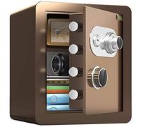 RLKHXBS, Fireproof Waterproof s Home and Lock ES Deposit Cabinet Mechanical Password Household 45cm Large Invisible All Steel Embedded in The Money (Color : (Co