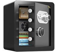 RLKHXBS, Fireproof Waterproof s Home and Lock ES Deposit Cabinet Mechanical Password Household 45cm Large Invisible All Steel Embedded in The Money (Color : (BL