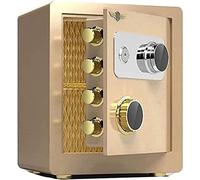 RLKHXBS Fireproof Waterproof Safe Safes BoxesSafes & Boxes, Money with Key Lock Household Steel Cabinet Mechanical Password ge Box for Home Office Cash Use