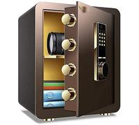 RLKHXBS Fireproof Waterproof Safes and Boxes Electronic Deposit Box,All-Steel Office Home Anti-Theft Lock Box, Cash