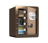 RLKHXBS, Fireproof Waterproof Security Digital Cabinet Fireproof and Anti-Theft, Cabinet Mechanical Code Key Lock, Small 25cm/30cm/45cm for Home Hotel Office (Bro