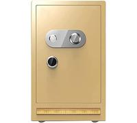 RLKHXBS, Fireproof Waterproof Security Security for Home Fireproof Waterproof Large-Capacity Steel Container with Recessed Door, Jewelry Cabinet ((