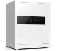 RLKHXBS Fireproof Waterproof Small Personal Cabinet Safes Biometric Fingerprint Steel Safe Electronic Digital Security Display for Home of