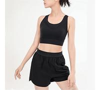 RLKHXBS FKGJKT Summer Sports Bra Set Women Running Breathable Yoga Clothing Fitness Sports Shorts