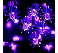 RLKHXBS Halloween Lights, 40 LED 19,7 Pieds Violet ???????????? LUMILES FAUTATEURS, LUCTURES IMPHERPORTS pour Les DÉCORATIONS DE SOIRES DE RETUILLE DE Voir Holloween Party