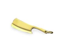 RLKHXBS Handmade Pure Copper Key Kitchen Cash to Small Vegetable Knife, Keychain, Brass Pendant, Waist Hanging Accessory