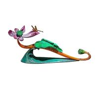 RLKHXBS Home Decor Statues Colored Copper Flower Ornaments Porch Living Room Handicrafts Office Decoration Artwork Desktop Figurines (Color : (A)