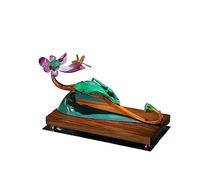 RLKHXBS Home Decor Statues Colored Copper Flower Ornaments Porch Living Room Handicrafts Office Decoration Artwork Desktop Figurines (Color : A) (B)