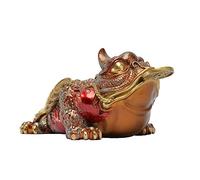 RLKHXBS Home Decor Statues Creative Color Copper Porch Retro Chinese Tea Pet Coffee Table Decoration Desktop Figurines (A)