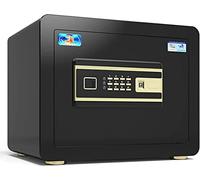 RLKHXBS Home Safe Fireproof Waterproof Storage Electronic Digital Lock, All-Steel Box, Intelligent Alarm