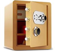 RLKHXBS Home Safes & Door Locks Fire Resistant Security Digital Money Steel Alloy Drop Safe with Key Lock