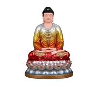 RLKHXBS Home Temple Worship Buddha Statue Office Living Room Zen Town House Ornaments Buddhist Statues