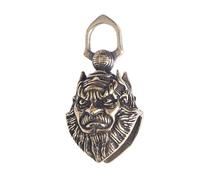 RLKHXBS Keechain kui Antique en Laiton écoutant Les bénédictions du maître céleste, Pendentif en cuivre, Petit Bronze Ware