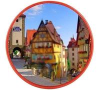 RLKHXBS Lentille Convexe pour Environnement, entrepôt, Voie, Grand Angle, sécurité, Feux de Circulation, Miroir Routier, Miroir d'angle communautaire