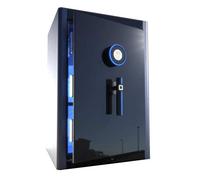RLKHXBS Lock - S and Lock ES Money TY ES for Home Digital Steel Alloy Drop Comprend des Touches (Couleur: Blanc) (Noir)