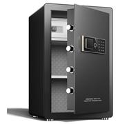 RLKHXBS Luxury Smart Home Compartment, Security Keypad, Cabinet Safes LCD Digital Screen Safety Box with Hidden Password Function, Sentry Safe for Office Hotel