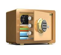 RLKHXBS Maison de ménage sécurisé Petit Mur de Chevet 30 cm Mot de Passe All-Steel Antift Fireproof Home Safes Coche, Coefficient Mural