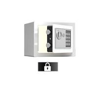 RLKHXBS Medium Safes,Deposit Home Security with Code & Emergency Override Keys Built-in Alarm, Wall Or Floor Mounted for Jewelry Money Document for Home Office Hotel Safe Safety,Wall Safes
