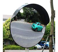 RLKHXBS Miroir de Circulation Grand Angle pour allée, sécurité routière, Miroir incurvé pour la sécurité routière, Miroir d'angle Mort, avec Accessoires de matériel de Montage, 30 cm/12 Pouces