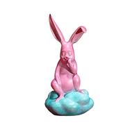 RLKHXBS Porch Decoration Color Copper Rabbit Entryway Ornament Auspicious Living Room Study Crafts Ornaments for The Home(B)