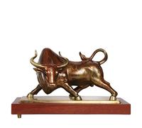 RLKHXBS Porch Decoration Pure Copper Entrance Ornament Living Room Home Office Feng Shui Ornaments for The Home(Yellow)
