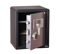 RLKHXBS s Electronic Digital Security Emergency Override Key Steel Wall Or Floor Mounted Black Finish for Office Hotel Home Improvement (Color : Black Size : 3832.545 cm)