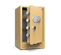 RLKHXBS S Fire Ipring and Antift, Cryptographic Key Lock S de Rangement, Bureau d'affaires à Domicile, Hauteur 60 cm / 70cm / 80 cm (Couleur: Or, Taille: 70x43x36cm) (Or 70x43x36cm)