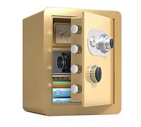 RLKHXBS S Home/Commercial, résistant aux incendies Panneaux métalliques Anti-lintes, disques de Verrouillage de Code mécanique muraux (Couleur: Noir, Taille: 38x33x45cm) (Or 38x33x45cm)