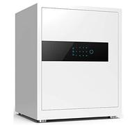 RLKHXBS S Home Smart Small 45cm Mot de Passe Digital Mot de Passe Remote Unlock S Office Invisible Clip Clip Wanquan Steel Antift Alarm du téléphone Mobile SP dépôt avec Verrouillage (Couleur: Noir)