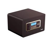 RLKHXBS s Household Small All Steel Built in Lighting Cloakroom in-Wall Electronic Password Deposit Office Folder Anti-Theft Home Improvement (Color : Brown Size : 352525 cm)