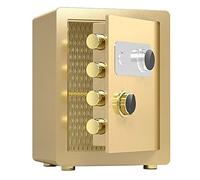 RLKHXBS s Large-Capacity Commercial, Fire-Resistant & Anti-Theft Steel Wall-Mounted, Anti-deciphering Metal Mechanical Code Lock (Color : Gold, Size : 38x32x45cm) (Gold 36x32x40cm)