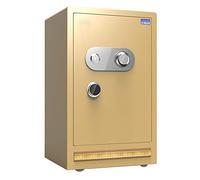 RLKHXBS s Large-Capacity Steel, 60cm High, Metal Mechanical Code Lock, Fireproof and Anti-Theft Home Wall-Mounted, 39x32x60cm (Color : Gold) (Gold)