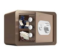 RLKHXBS s Petit ménager Brun Ignifuge avec clé, Cabinet Mural de Verrouillage mécanique de Bureau/hôtel, d'entreprise, 2 Tailles (Taille: 25 cm) (30 cm)
