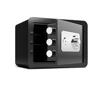 RLKHXBS S Verrouillage de la clé de Mot de Passe, Antiflante étanche Anti-vol Stockage, Petit Armoire de Bureau d'hôtel à Domicile, Facile à Utiliser, Noir (Taille: 45x38x33cm) (25x35x25cm)