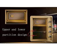 RLKHXBS Safe All Steel Mechanical Password Anti-Theft to Better Store Household Items Cash Jewelry Strong Smart Home Safe