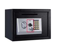 RLKHXBS Safe Box, High-Security Electronic Digital Safe, Wall Cabinet Installed in The Safe of Office Hotel,250cm*350cm*250cm,Black Safety Box