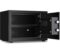 RLKHXBS Safe, Fireproof Waterproof Safe Safes and Lock ES, Money Cabinet Safes Home Safes Digital Wall Safe+ Emergency Keys, Safe with Combination Lock Electronic Safe House Hotel for Home Offi