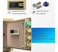 RLKHXBS Safe,Home Safe, Safes and Lock ES, Money Electronic Digital Security Keypad Lock Home Office Hotel Safe Business Cash Money