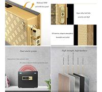RLKHXBS Safe,Home Safe, Security Home Safe_x000c_ Safe Cubic Feet (Touch Screen Password + Mobile Phone Unlock)