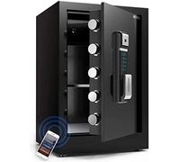 RLKHXBS Safe,Home Safe, Security Safe,Safe,Fingerprint Password Electronic Safe,Fireproof Lock,Fireproof,Money - for Jewelry Money Cash Valuables