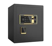 RLKHXBS Safe,Home Safe, Small Digital Safe, All-Steel Safe Deposit, Fingerprint Anti-Theft & Electronic Password Key, Bedside Cabinet Into The Wall and Closet