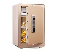RLKHXBS Safes Anti-Fire Anti-Theft Electronic Wall Safe for Jewelry Security Paragon Lock Safe Home Cabinet Safe with Keys and Digital Lock,Wall Safes 38x36x60cm