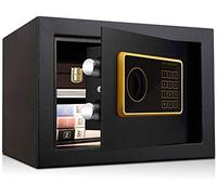 RLKHXBS Safes for Home Insurance Electronic 1-10 Digit Security Code Key Operation with Removal Partition Black Money 35 * 30 * 25cm Safe,Wall Safes