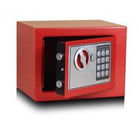 RLKHXBS Safes Password is on Household Small Steel Production Large Capacity Safe Can Enter The Wall Or Cabinet, Smart Office Fireproof Digital Key Safe Box,17 × 17 × 23CM Key Box