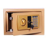 RLKHXBS Safes Safe Key Lock Small Storage Box Electronic Security Code Battery Operation Key Cabinet Gold 31 * 20 * 20Cm Safebox
