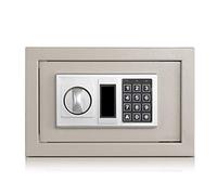 RLKHXBS Safes Safety Box Electronic Cash Box The Storage of Valuables 22 Liters Gray 31 * 20 * 20Cm Safebox