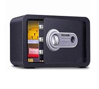 RLKHXBS Safety Safe Cabinet The Wardrobe Fingerprint Password Bedside Safe Office Home Insurance Cabinet Safes for ID Papers, A5 Documentstop Computers