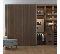 RLKHXBS Security Biometric Fingerprint Hidden Into The Wall Bedside Cabinet Valuables Deposit s (Color : Black)