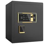 RLKHXBS Security with Induction Light Security with Electronic Numeric Keyboard Anti-Theft Fingerprint Password Key Deposit Electricity