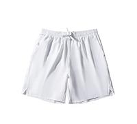 RLKHXBS Shorts Sportifs Silk de Glace Masculine Sèche Rapide Cinq Minutes Pantalon de Plage lâche Plus Taille Pantalon pour Hommes décontracté